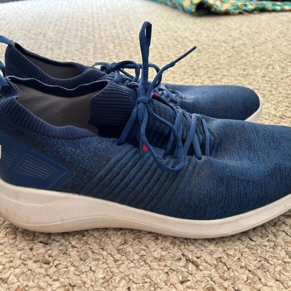 Men's FootJoy Flex XP Golf Shoes - Navy 56268 - Picture 5 of 10